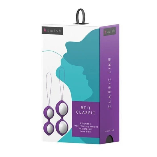 Set bile antrenament BFIT Classic, Violet