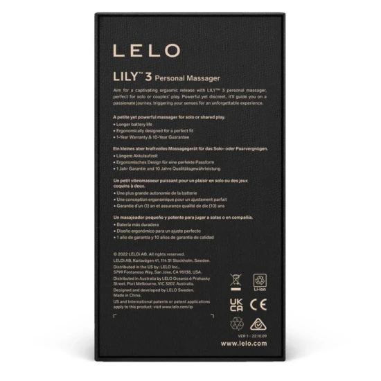 Stimulator Personal LILY 3 - Compact, Verde Aqua, Mărime Mică