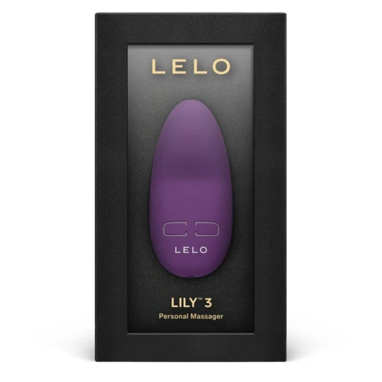 Vibrator LILY 3 - Stimulare delicată, Violet, Compact.