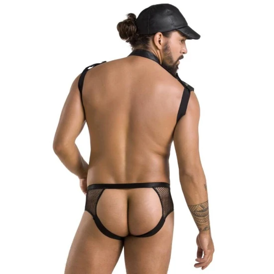 Set John - Decupat, Negru, S/M