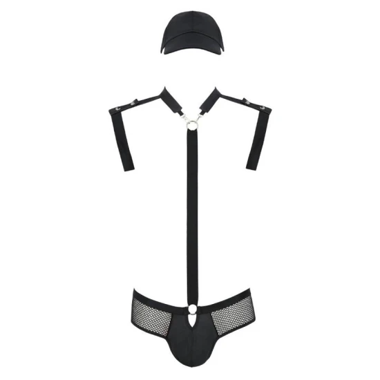 Set John - Decupat, Negru, S/M