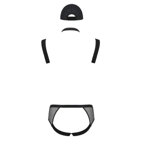 Set John - Decupat, Negru, S/M