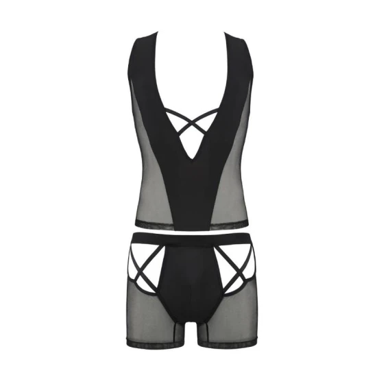 Set Oscar - Decupat, Negru, S/M