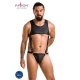 Body sexy Adam - Decupat, Negru, S/M