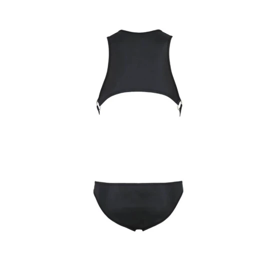 Body sexy Adam - Decupat, Negru, S/M