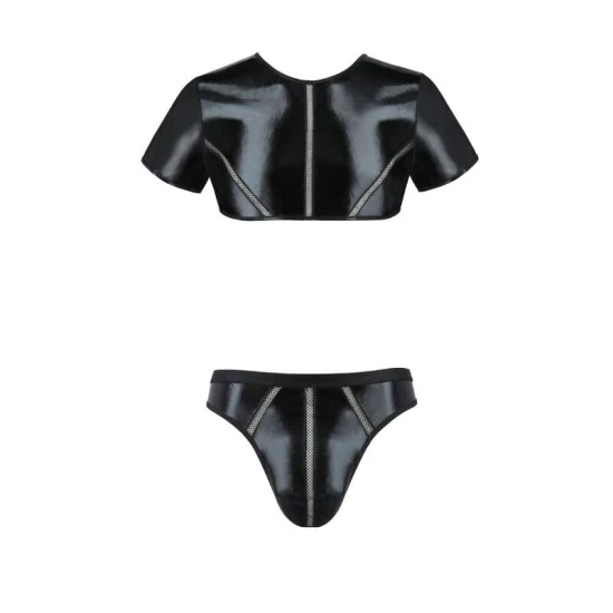 Set Peter - Decupat, Negru, L/XL