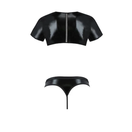 Set Peter - Decupat, Negru, L/XL