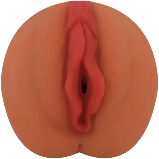 JAMYJOB Signature - Masturbator tip vagină, TPR, Negru