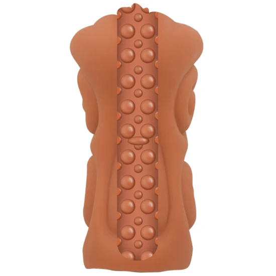 JAMYJOB Signature - Masturbator tip vagină, TPR, Negru