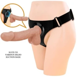 Chiloți tip ham cu dildo, universal, Natural