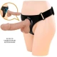 Chiloți tip ham cu dildo, universal, Natural
