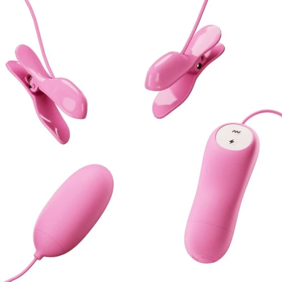 Cleste Vibrator Pretty Love - Electroșoc Roz, Mărime Ajustabilă