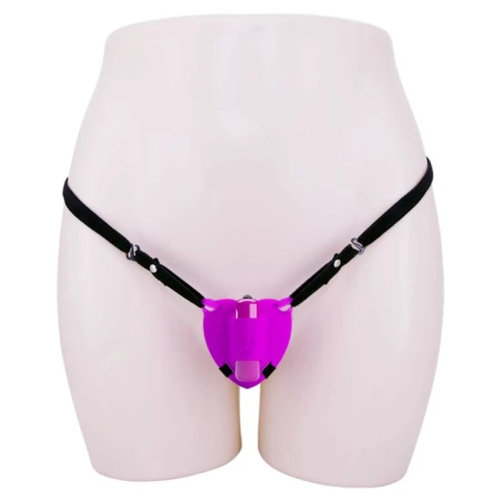 Masator Clitoris Heartbeat cu 10 Moduri de Vibrație, Mov