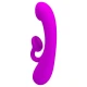 Vibrator clitorial tip iepure, silicon, Roz