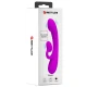 Vibrator clitorial tip iepure, silicon, Roz