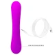Vibrator clitorial tip iepure, silicon, Roz