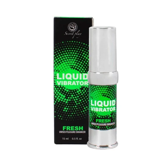Vibrator Fresh - Stimulator și Intensificator de Plăcere, Transparent, 15 ml