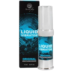 Vibrator lichid unisex, stimulator, 15 ml