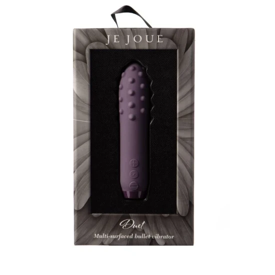 Vibrator Duet - Violet, Mărime Compactă.