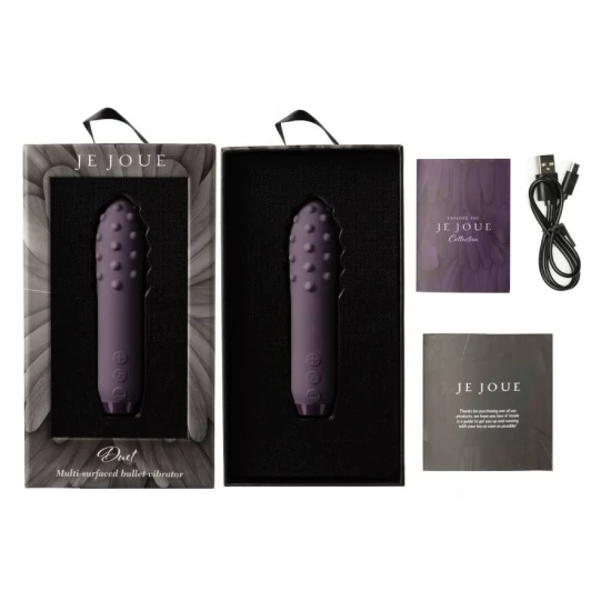 Vibrator Duet - Violet, Mărime Compactă.