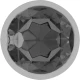 Plug anal Diamond Jewel - Detalii albastre, Mărime M