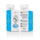 INTENSE - Plug anal din metal, Aliaj aluminiu, Albastru, Dimensiune S
