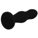 Plug anal premium din silicon, Negru