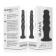 Black & Silver - Scott Premium - Dop anal din silicon, Negru