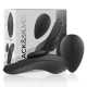 Vibrator siliconic reîncărcabil pentru chiloți, Negru & Argintiu