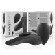 Vibrator siliconic reîncărcabil pentru chiloți, Negru & Argintiu
