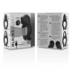 BLACK & SILVER - Inel vibrator din silicon, 3 motoare, reincarcabil, Negru