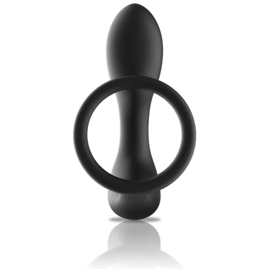 Black & Silver - Masaj Anal cu Telecomandă Tip Produs Model, Negru