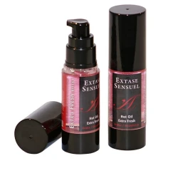 Ulei de Masaj Extase Sensual - Efect Extra Proaspăt de Căpșuni, 30 ml