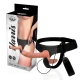 HAMNESS ATTRACTION - Ham dublă penetrare cu vibrație, 18 cm, 3.5 cm