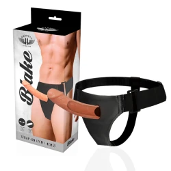 HAMNESS - Model tip penis gol, Negru, 15,5 cm - 4 cm