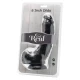DILDO 20,5 CM CU BILE, Negru