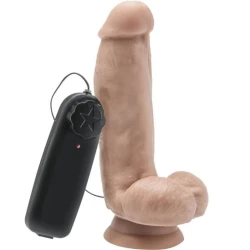 Dildo Realist - Vibrații Multiple, Piele, 12 cm