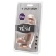 Dildo Realist - Vibrații Multiple, Piele, 12 cm