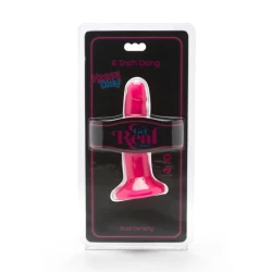 Dildo tip Dong, Roz, 12 cm