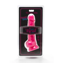 DILDO CU BILE, 19 CM, Roz