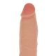 Vibrator DUAL DENSITY SMOOTH - Textură realistă, Culoare carne, Mărime medie.