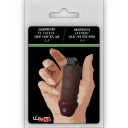 Brichetă tip stilou în formă de penis, culoare mulat, reîncărcabilă 100%