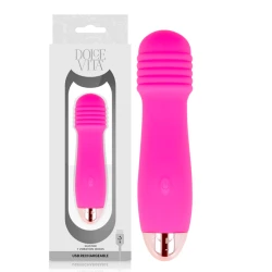 Vibrator reîncărcabil, Roz, 7 viteze