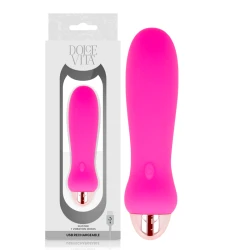 Vibrator reîncărcabil, Roz, 7 viteze
