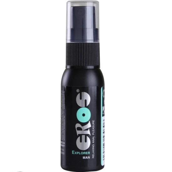 Spray Relaxant Anal Eros Explorer Man - Spate gol, Negru