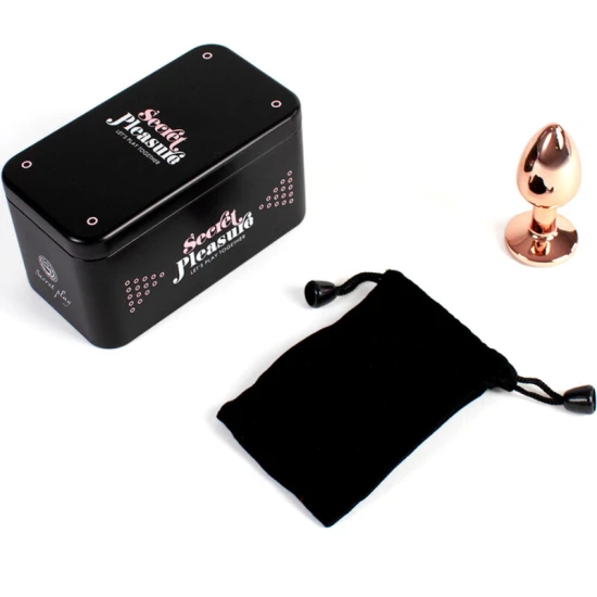 Plug Anal Metal Rose Gold, Mic