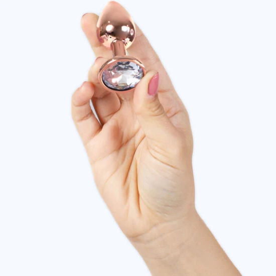 Plug Anal Metal Rose Gold, Mic