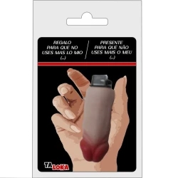 Brichetă tip stilou, culoare carne