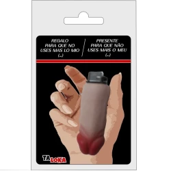 Brichetă tip stilou, culoare carne