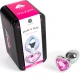 Plug Anal Metal Heart, Mic, Fucsia